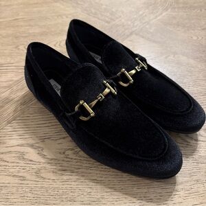 Steve Madden Men's Madly Loafer Black Velvet - New